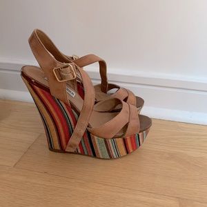 4’’ Steve Madden Colorful Wedges
